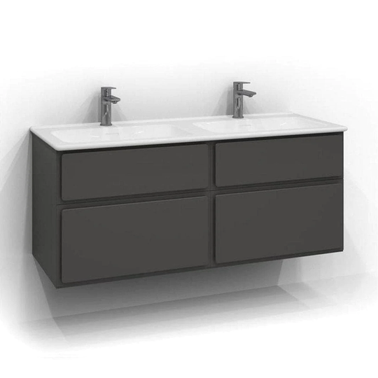 Svedbergs Forma Kontur Servantskap 120cm Dobbel / 45cm Skifergrå