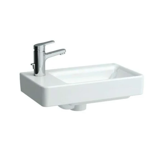 Laufen Pro-N Servant 48x28cm m/Armaturhull t. venstre m/Overløp