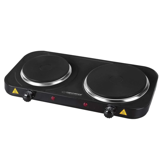 Dobbelt Kogeplade med 5 Temperaturniveauer - 2500W