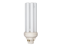 Philips MASTER PL-T - Ikke-integreret kompakt fluorescerende lyspære - form: tredobbelt biax - GX24q-3 - 32 W - klasse G - strålende hvidt lys - 2700 K