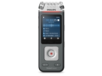 Philips Digital Voice Tracer DVT6110 - Stemmeoptager - 8 GB - krom, antracit (sort)