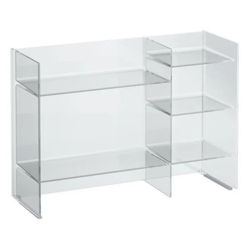 Kartell Laufen Sound Rack reol 75 cm, transparent