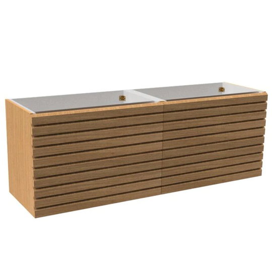 Vikingbad MIE Stav Servantskap B60-200cm Eik / 160cm Dobbel