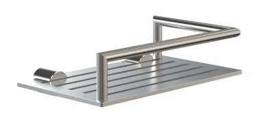 Frost Nova2 Hjørne Såpe Hylle 200x120 mm, Rustfritt stål