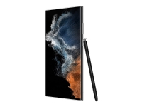 Samsung Galaxy S22 Ultra - 5G smartphone - dual-SIM - RAM 8 GB / Intern hukommelse 128 GB - OLED-skærm - 6.8 - 3088 x 1440 pixels (120 Hz) - 4x bagkameraer 108 MP, 12 MP, 10 MP, 10 MP - front camera 40 MP - fantom hvid