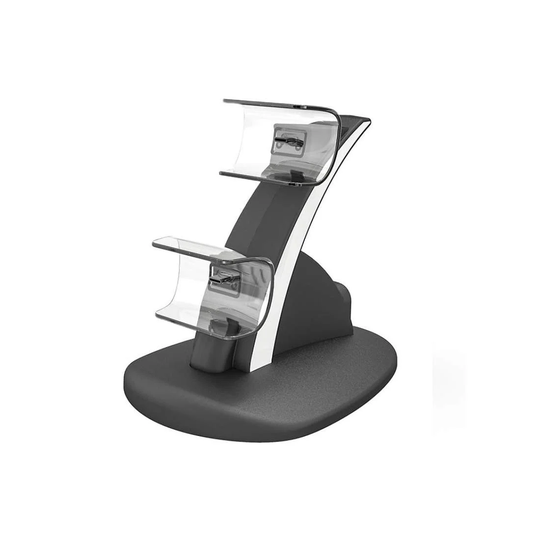 Ladestation til To PS5 Kontroller - Sort