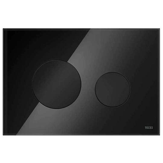 Tece Teceloop Betjeningsplate Glass Svart /