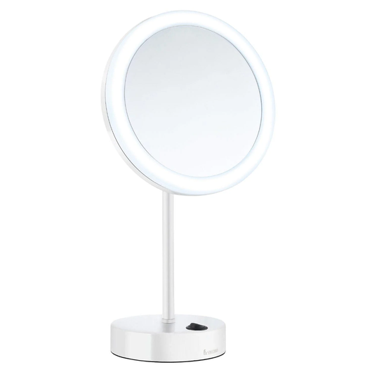 Smedbo Fk484 Sminkespeil 5x LED Hvit