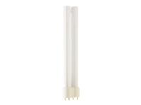 Philips MASTER PL-L 4 Pin - Ikke-integreret kompakt fluorescerende lyspære - form: biax - matteret finish - 2G11 - 18 W - klasse A - varmt hvidt lys - 3000 K