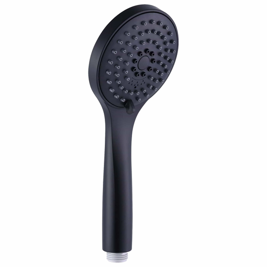 A-collection Azur Black Dusjhode - Universal Svart Matt