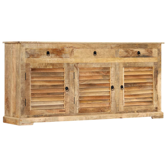 vidaXL sideskab 170 x 38 x 80 massivt mangotræ