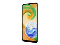 Samsung Galaxy A04s - 4G smartphone - dual-SIM - RAM 3 GB / Intern hukommelse 32 GB - microSD slot - LCD-skærm - 6.5 - 1600 x 720 pixels (90 Hz) - 3x bagkamera 50 MP, 2 MP, 2 MP - front camera 5 MP - hvid