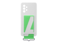 Samsung EF-GA536 - Bagsidecover til mobiltelefon - silicone - hvid - for Galaxy A53 5G