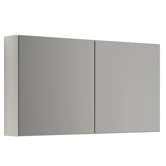 Dansani Mido+ Select Speilskap Uten Lamper B50-120xh64cm Hvit Matt / 120cm