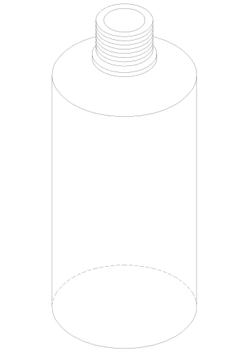 Damixa Reparasjonssett plastflaske 500 ml dispenser