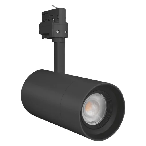 Tracklight 3F Spot Zoom 25W 4000K, Ra97, 1500 lumen, svart