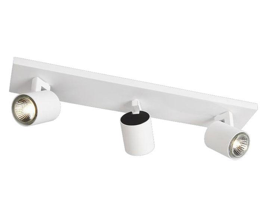 Hiro 3-spot ceiling lamp (hvid)