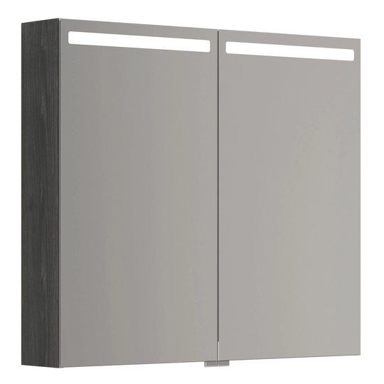 Dansani Mido+ Top Speilskap LED B50-80xh70,4cm Pine Grey / 80cm