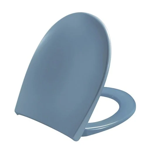 Pressalit Scandinavia 758 Plus toalettsete m/soft close & quick release, bermudablå