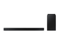 Samsung HW-B560/ZG, 2.1 kanaler, 410 W, DTS Digital Surround,DTS:X,Dolby Digital,Dolby TrueHD, Trådløs, 250 W, Særskilt