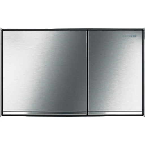 Geberit Sigma 60 betjeningsplate, børstet krom