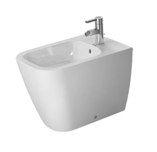 Duravit Happy D.2 back-to-wall bidet m/WonderGliss 570x365 mm