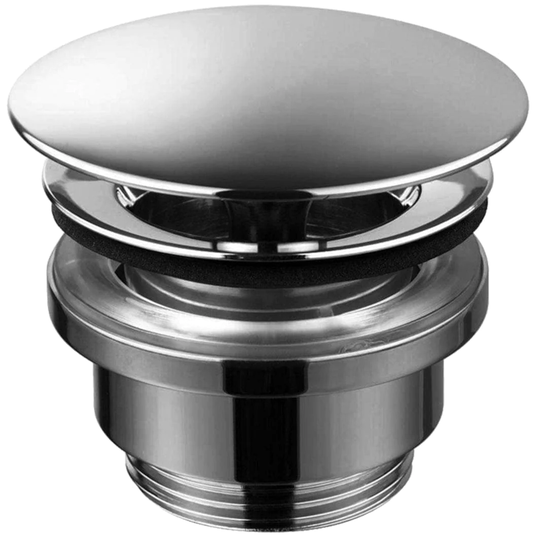Tapwell 68400Åpen Bunnventil Servant Black Chrome