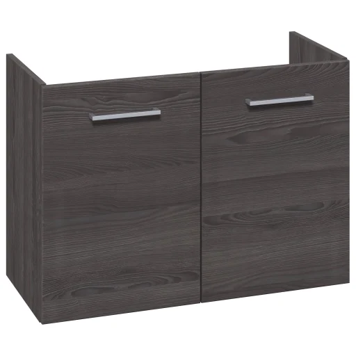 Dansani Mido+ servantskap med 2 luker, bredde: 80 cm, pine grey
