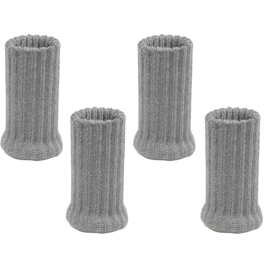 4x Møbelstrømper - Grå