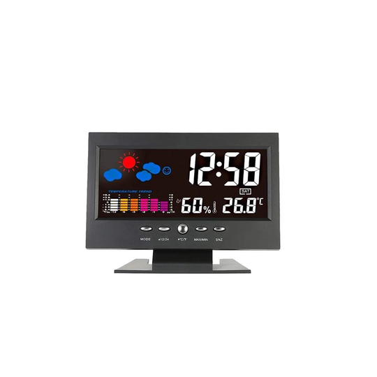 Digital LED Ur, Alarm, Temperatur og Dato