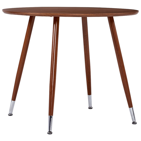 vidaXL spisebord 90 x 73,5 cm MDF brun