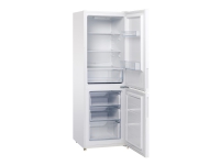 Scandomestic SKF 297 W - Køleskab/fryser - bund-fryser - bredde: 54 cm - dybde: 55 cm - højde: 159.3 cm - 228 liter - Klasse E