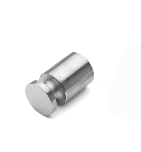 D line knagg Ø14 mm, bøsning, børstet stål