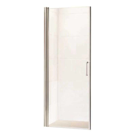 A-collection Imber Dusjdør Rett 70-100 Krom / 100cm Klart Glass