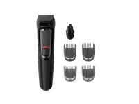 Philips MULTIGROOM Series 3000 MG3715/14, Sort, Øre, Næse, Batteri, 60 min., Indbygget batteri, 960 t