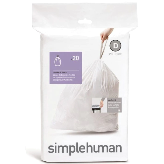 Simplehuman Avfallspose 20 Liter