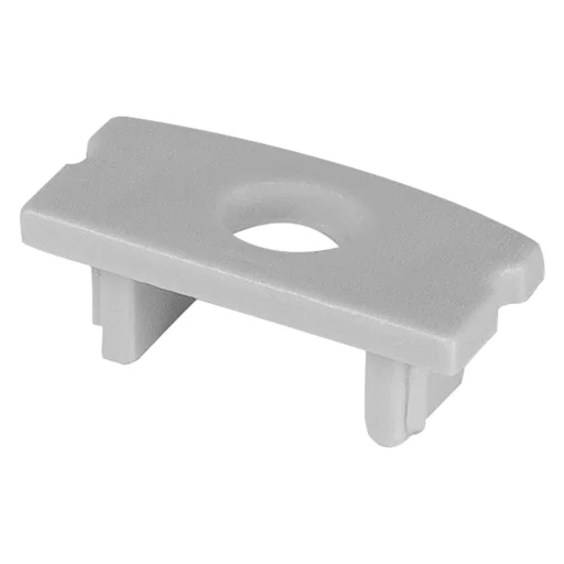 Endestykke med hull for profil PF04 (2 stk.)