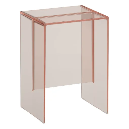 Kartell Laufen Max Beam taburet, rosa