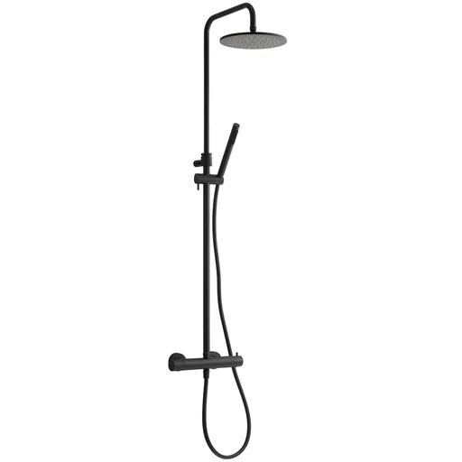 Lavabo Argo dusjsystem, matt sort