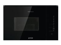 Gorenje BMI251SG3BG - Mikrobølgeovn med grill - til indbygning - 25 liter - 900 W - sort