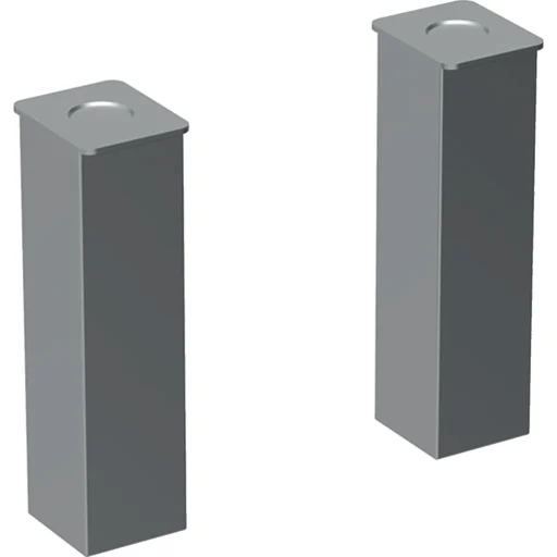 GEBERIT ben 230-245mm 2 stk møne plast krom