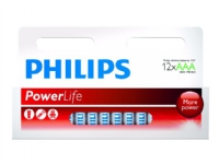 Philips Power Life LR03P12W - Batteri 12 x AAA - Alkalisk