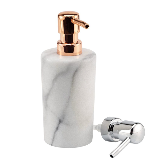 Esbada Marmor Såpedispenser Hvit Hvit