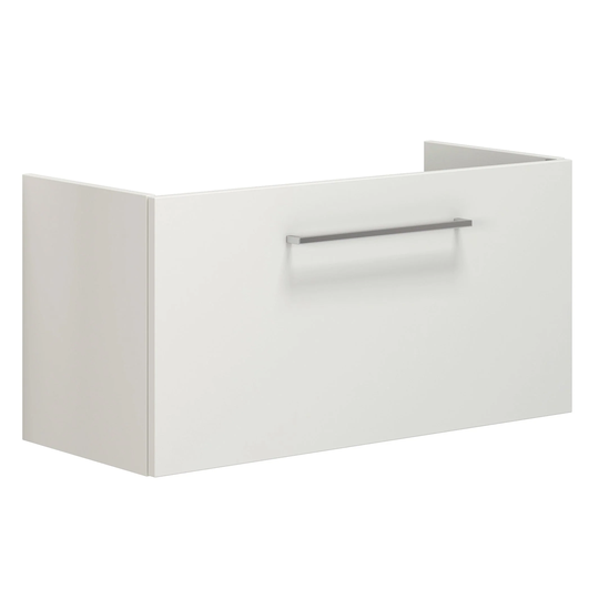 Dansani Mido+ Slim Servantskap 1 Skuff B50-80xd35cm Uten Servant Hvit Matt / 80cm