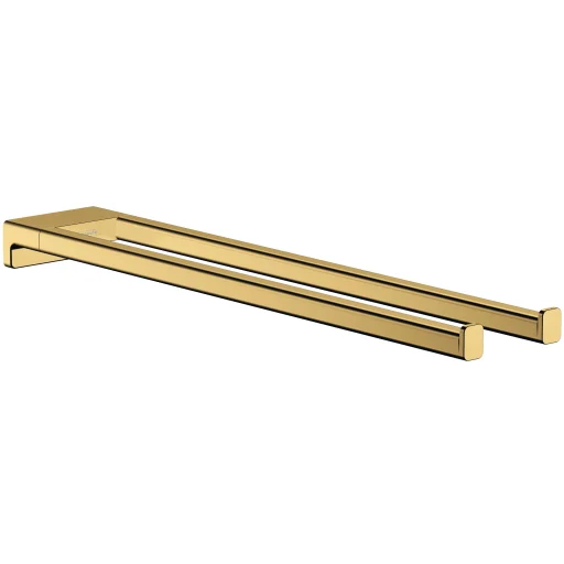Hansgrohe AddStoris håndkleholder, 445 mm, polert gull-optikk