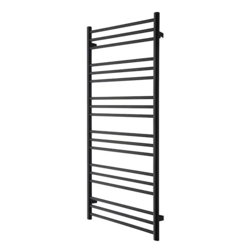 TVS Pivo håndkletørker t/vannbåren varme, 1195x500 mm, sort