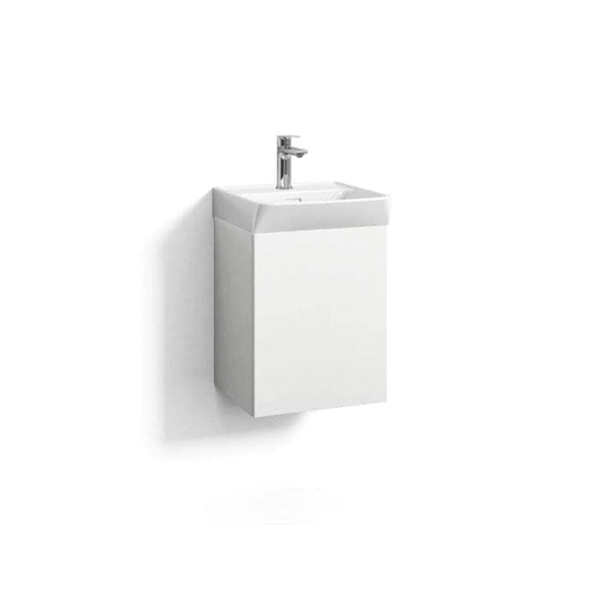 Svedbergs Skapa D25/d35 Dør Slim Servantskap 40cm / 35cm Hvit Matt