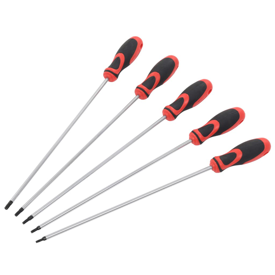 vidaXL torx-skruetrækkersæt 5 dele 300 mm