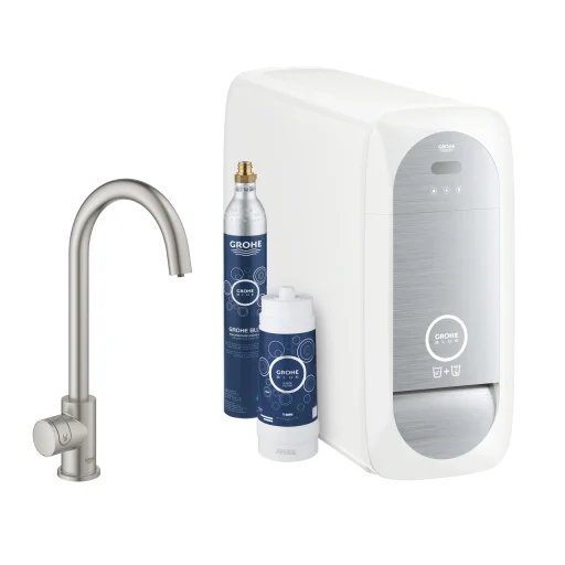 Grohe Blue Home Mono kjøkkenarmatur, rustfri stål