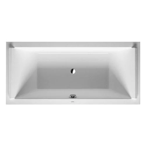 Duravit Starck Komplet Badekar m/2 Rygglen, t/Innmuring 190x90 cm